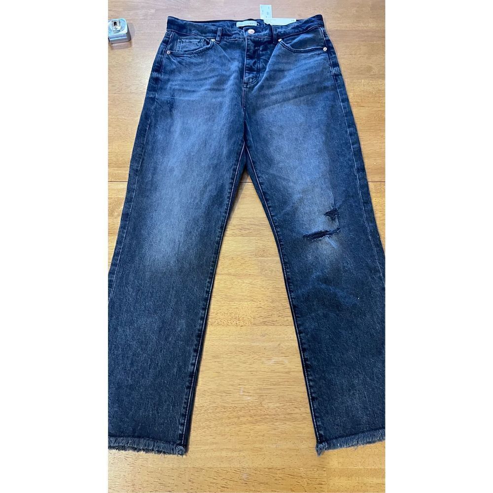 LOFT THE STRAIGHT CROP HIGH RISE JEANS NEW WOMENS SIZE 28